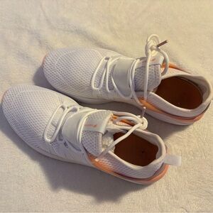 Fabletics Avalon White, Pink and Orange Sneakers